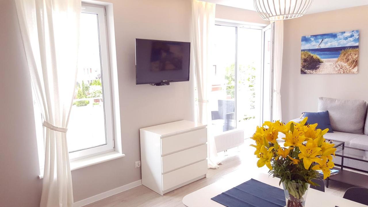 Komfortowy Apartament Lazur Z Garazem Kołobrzeg Exterior foto